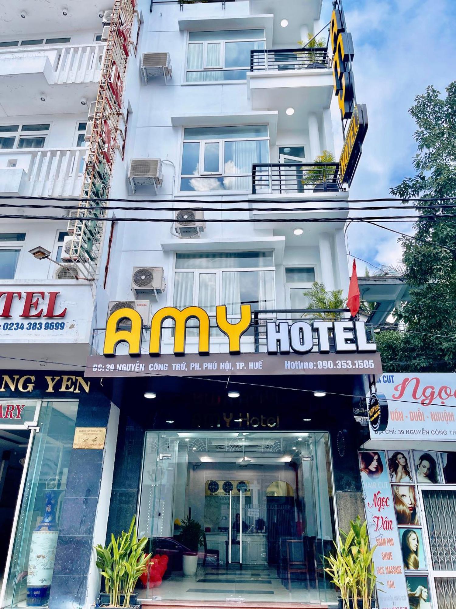 Amy Hotel Hue Esterno foto