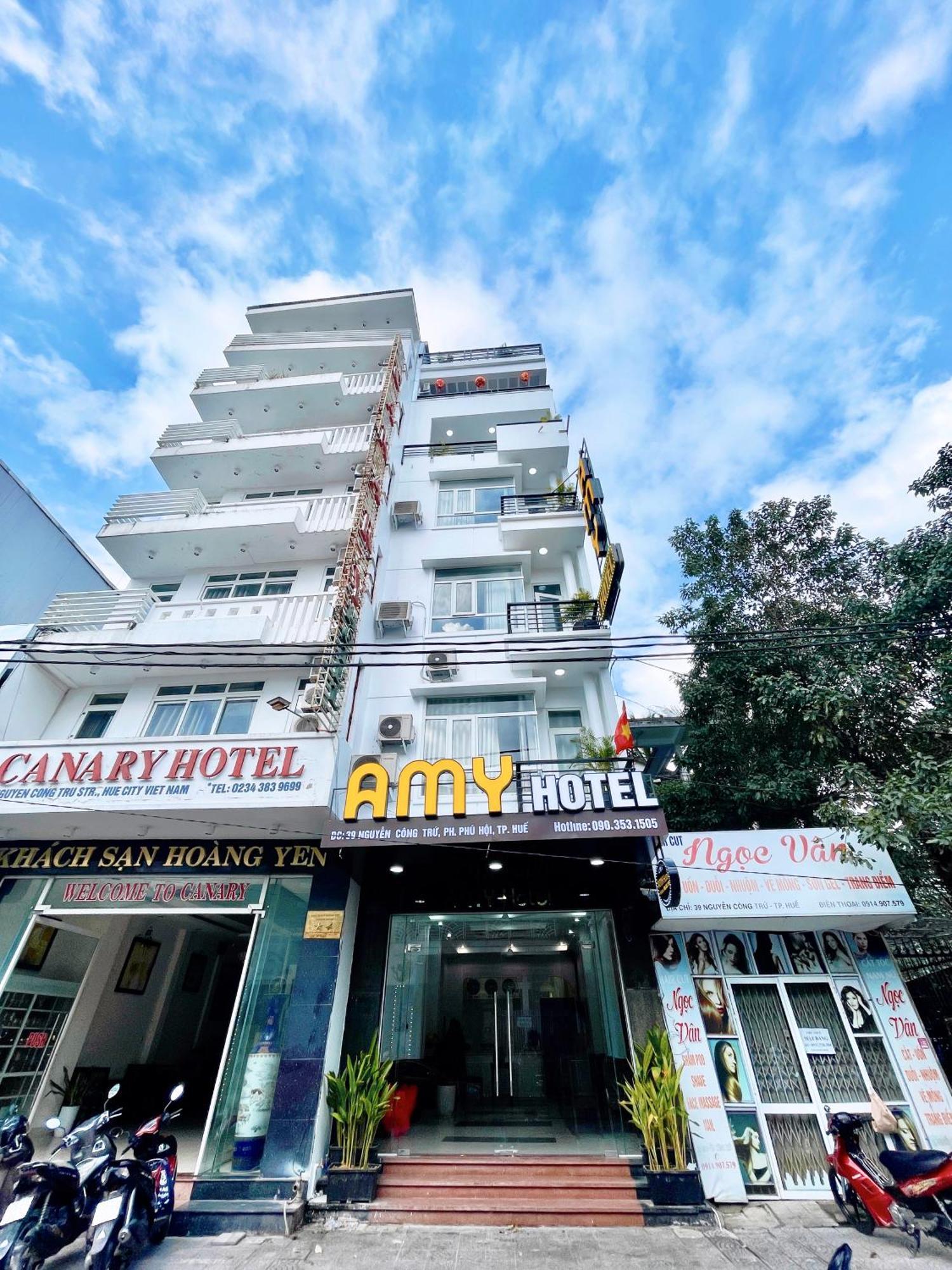 Amy Hotel Hue Esterno foto